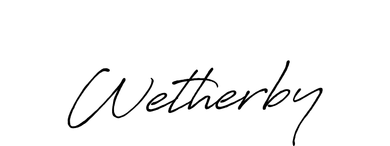 Wetherby stylish signature style. Best Handwritten Sign (Antro_Vectra_Bolder) for my name. Handwritten Signature Collection Ideas for my name Wetherby. Wetherby signature style 7 images and pictures png