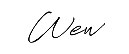 Explore multiple handwriting variations for Wew including this stunning Antro_Vectra_Bolder design. Free to use across all platforms. Wew signature style 7 images and pictures png