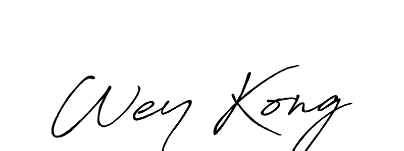 Best and Professional Signature Style for Wey Kong. Antro_Vectra_Bolder Best Signature Style Collection. Wey Kong signature style 7 images and pictures png