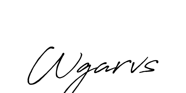 Make a beautiful signature design for name Wgarvs. Use this online signature maker to create a handwritten signature for free. Wgarvs signature style 7 images and pictures png