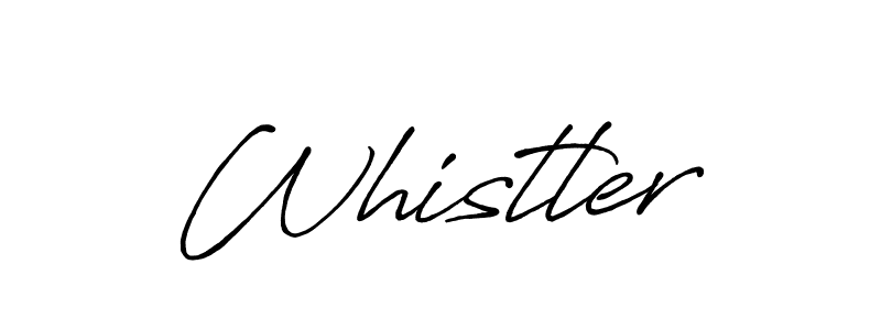 The best way (Antro_Vectra_Bolder) to make a short signature is to pick only two or three words in your name. The name Whistler include a total of six letters. For converting this name. Whistler signature style 7 images and pictures png