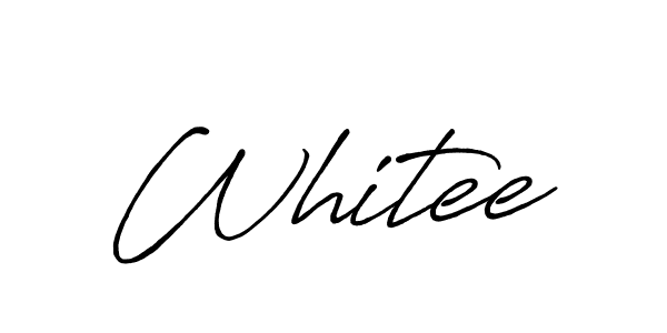 Once you've used our free online signature maker to create your best signature Antro_Vectra_Bolder style, it's time to enjoy all of the benefits that Whitee name signing documents. Whitee signature style 7 images and pictures png