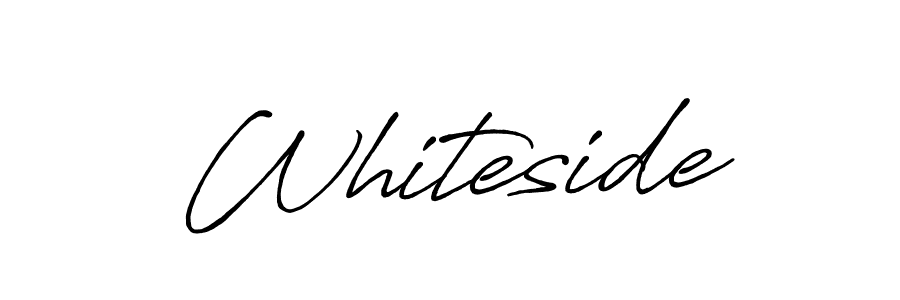 Here are the top 10 professional signature styles for the name Whiteside. These are the best autograph styles you can use for your name. Whiteside signature style 7 images and pictures png