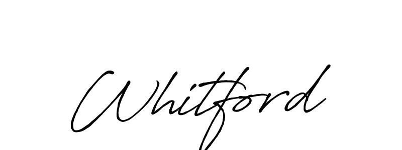 How to make Whitford signature? Antro_Vectra_Bolder is a professional autograph style. Create handwritten signature for Whitford name. Whitford signature style 7 images and pictures png