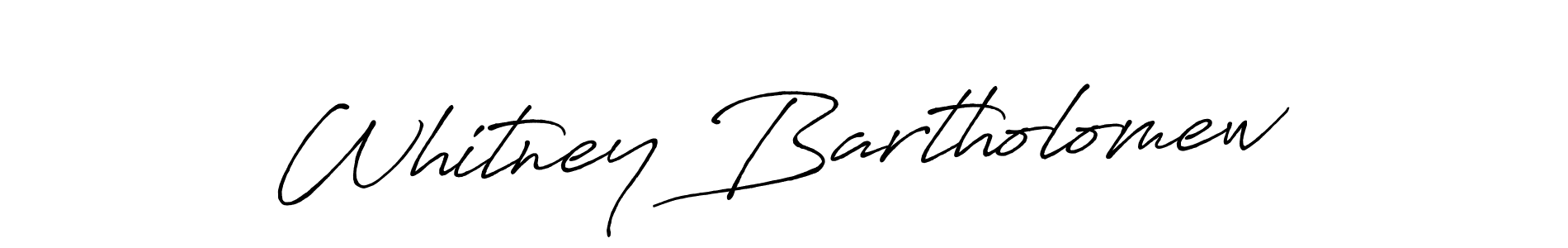 Also we have Whitney Bartholomew name is the best signature style. Create professional handwritten signature collection using Antro_Vectra_Bolder autograph style. Whitney Bartholomew signature style 7 images and pictures png