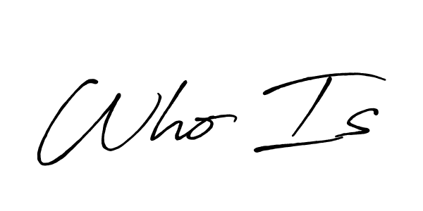 This is the best signature style for the Who Is name. Also you like these signature font (Antro_Vectra_Bolder). Mix name signature. Who Is signature style 7 images and pictures png