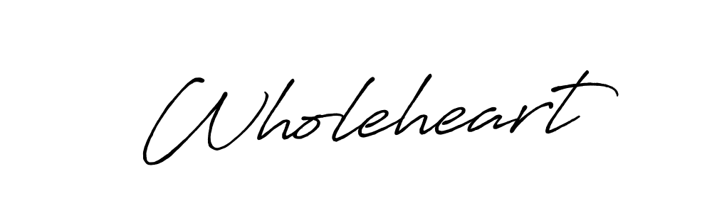 Also You can easily find your signature by using the search form. We will create Wholeheart name handwritten signature images for you free of cost using Antro_Vectra_Bolder sign style. Wholeheart signature style 7 images and pictures png
