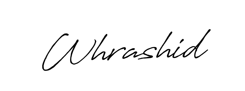 Antro_Vectra_Bolder is a professional signature style that is perfect for those who want to add a touch of class to their signature. It is also a great choice for those who want to make their signature more unique. Get Whrashid name to fancy signature for free. Whrashid signature style 7 images and pictures png
