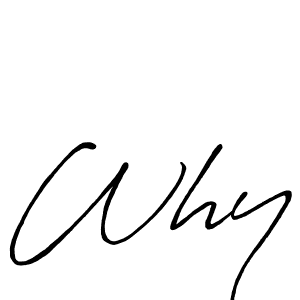 Antro_Vectra_Bolder is a professional signature style that is perfect for those who want to add a touch of class to their signature. It is also a great choice for those who want to make their signature more unique. Get Why name to fancy signature for free. Why signature style 7 images and pictures png