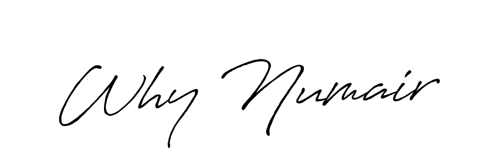 Use a signature maker to create a handwritten signature online. With this signature software, you can design (Antro_Vectra_Bolder) your own signature for name Why Numair. Why Numair signature style 7 images and pictures png