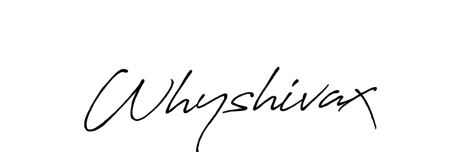 How to make Whyshivax name signature. Use Antro_Vectra_Bolder style for creating short signs online. This is the latest handwritten sign. Whyshivax signature style 7 images and pictures png