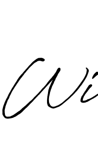 Make a short Wi signature style. Manage your documents anywhere anytime using Antro_Vectra_Bolder. Create and add eSignatures, submit forms, share and send files easily. Wi signature style 7 images and pictures png