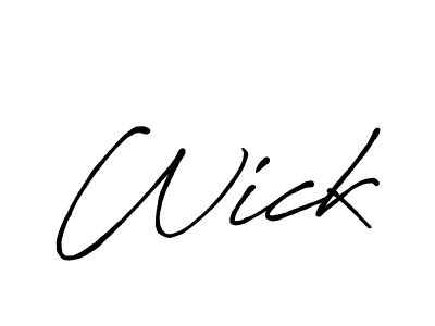 Here are the top 10 professional signature styles for the name Wick. These are the best autograph styles you can use for your name. Wick signature style 7 images and pictures png