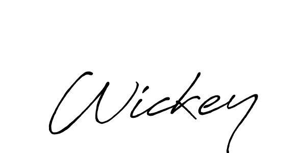 Similarly Antro_Vectra_Bolder is the best handwritten signature design. Signature creator online .You can use it as an online autograph creator for name Wickey. Wickey signature style 7 images and pictures png