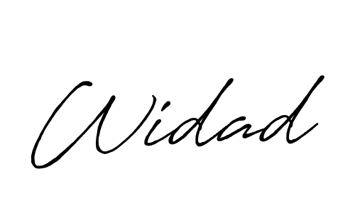 It looks lik you need a new signature style for name Widad. Design unique handwritten (Antro_Vectra_Bolder) signature with our free signature maker in just a few clicks. Widad signature style 7 images and pictures png