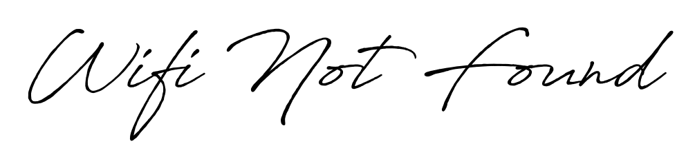 The Antro_Vectra_Bolder handwriting style adds charm and authenticity to name Wifi Not Found. A wonderful choice for personal thank-you notes. Wifi Not Found signature style 7 images and pictures png