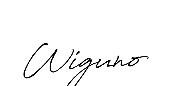 See photos of Wiguno official signature by Spectra . Check more albums & portfolios. Read reviews & check more about Antro_Vectra_Bolder font. Wiguno signature style 7 images and pictures png