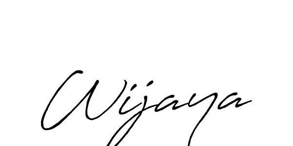 Also You can easily find your signature by using the search form. We will create Wijaya name handwritten signature images for you free of cost using Antro_Vectra_Bolder sign style. Wijaya signature style 7 images and pictures png