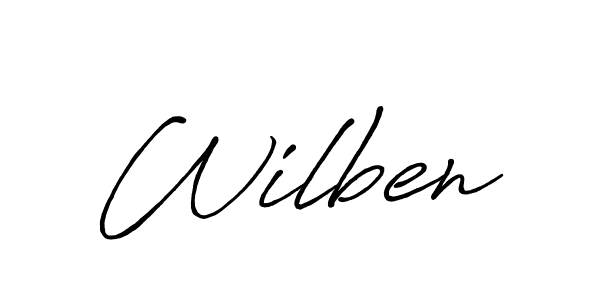 Create a beautiful signature design for name Wilben. With this signature (Antro_Vectra_Bolder) fonts, you can make a handwritten signature for free. Wilben signature style 7 images and pictures png