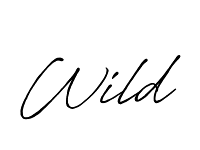 Make a beautiful signature design for name Wild. Use this online signature maker to create a handwritten signature for free. Wild signature style 7 images and pictures png