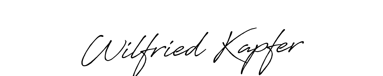You should practise on your own different ways (Antro_Vectra_Bolder) to write your name (Wilfried Kapfer) in signature. don't let someone else do it for you. Wilfried Kapfer signature style 7 images and pictures png
