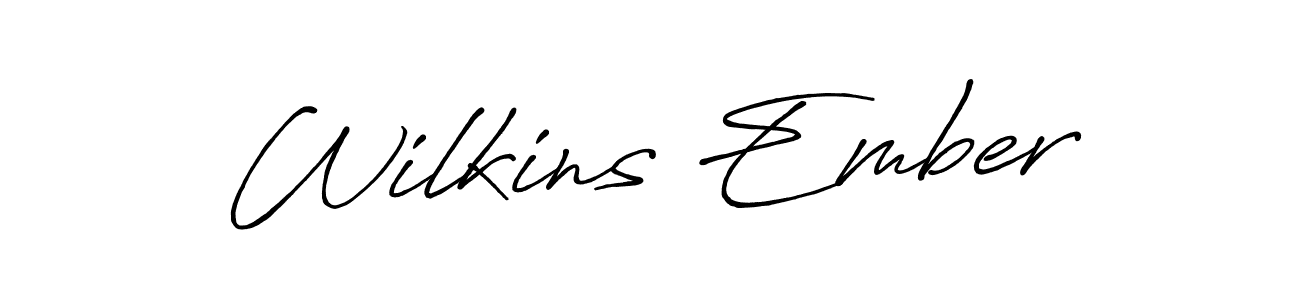 Antro_Vectra_Bolder is a professional signature style that is perfect for those who want to add a touch of class to their signature. It is also a great choice for those who want to make their signature more unique. Get Wilkins Ember name to fancy signature for free. Wilkins Ember signature style 7 images and pictures png