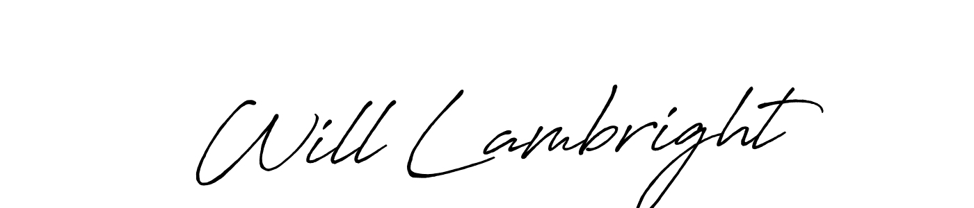It looks lik you need a new signature style for name Will Lambright. Design unique handwritten (Antro_Vectra_Bolder) signature with our free signature maker in just a few clicks. Will Lambright signature style 7 images and pictures png