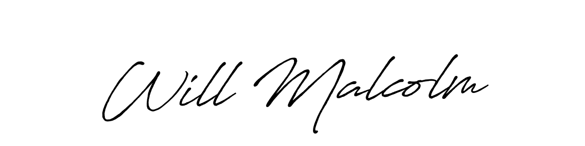 Similarly Antro_Vectra_Bolder is the best handwritten signature design. Signature creator online .You can use it as an online autograph creator for name Will Malcolm. Will Malcolm signature style 7 images and pictures png