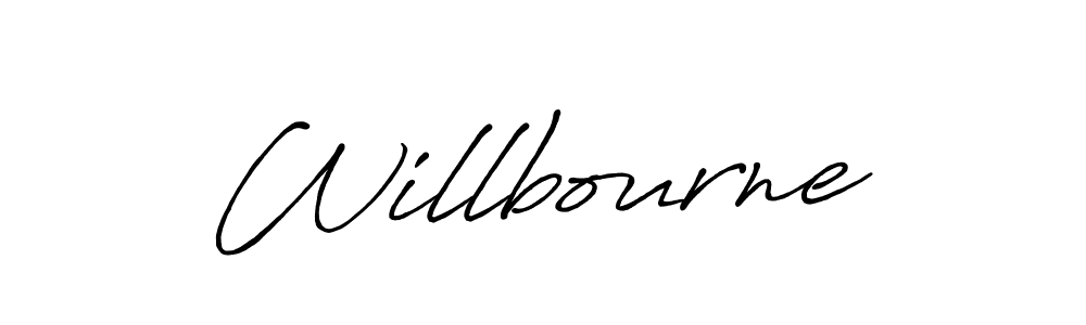 Also You can easily find your signature by using the search form. We will create Willbourne name handwritten signature images for you free of cost using Antro_Vectra_Bolder sign style. Willbourne signature style 7 images and pictures png