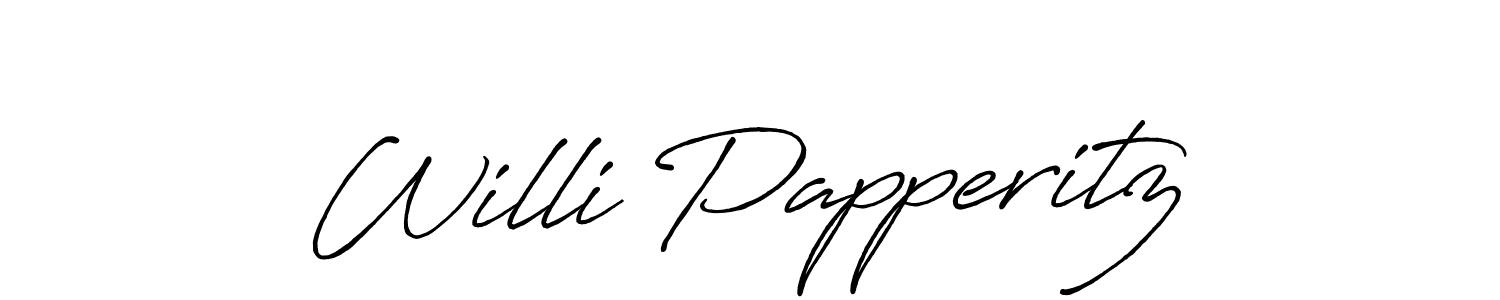 Once you've used our free online signature maker to create your best signature Antro_Vectra_Bolder style, it's time to enjoy all of the benefits that Willi Papperitz name signing documents. Willi Papperitz signature style 7 images and pictures png