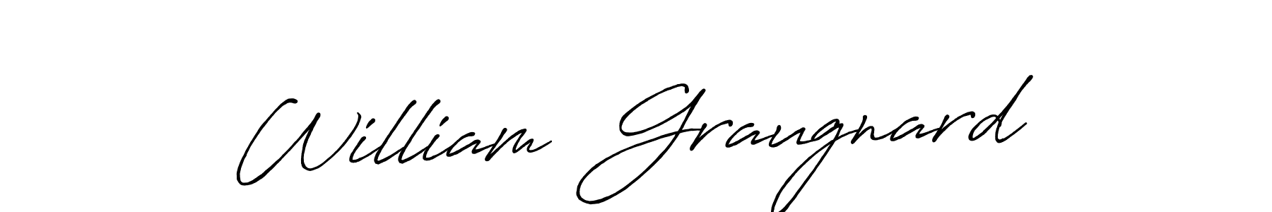 See photos of William  Graugnard official signature by Spectra . Check more albums & portfolios. Read reviews & check more about Antro_Vectra_Bolder font. William  Graugnard signature style 7 images and pictures png