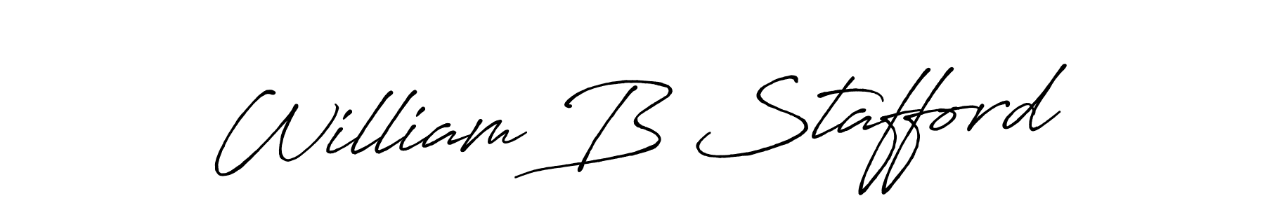 Best and Professional Signature Style for William B Stafford. Antro_Vectra_Bolder Best Signature Style Collection. William B Stafford signature style 7 images and pictures png