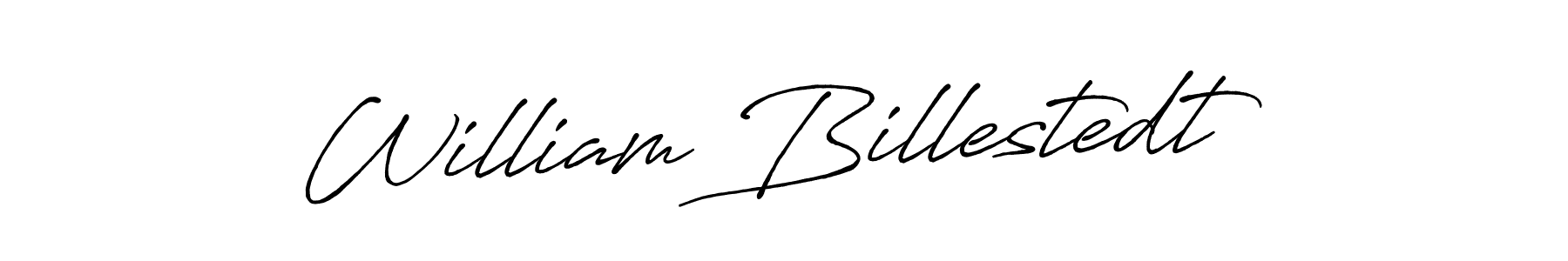 The best way (Antro_Vectra_Bolder) to make a short signature is to pick only two or three words in your name. The name William Billestedt include a total of six letters. For converting this name. William Billestedt signature style 7 images and pictures png