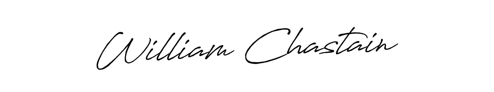 if you are searching for the best signature style for your name William Chastain. so please give up your signature search. here we have designed multiple signature styles  using Antro_Vectra_Bolder. William Chastain signature style 7 images and pictures png