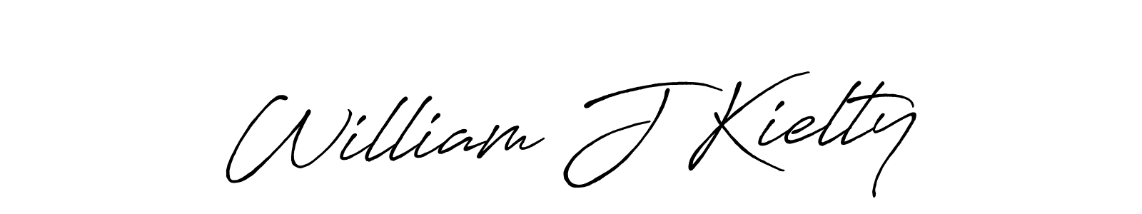 Similarly Antro_Vectra_Bolder is the best handwritten signature design. Signature creator online .You can use it as an online autograph creator for name William J Kielty. William J Kielty signature style 7 images and pictures png