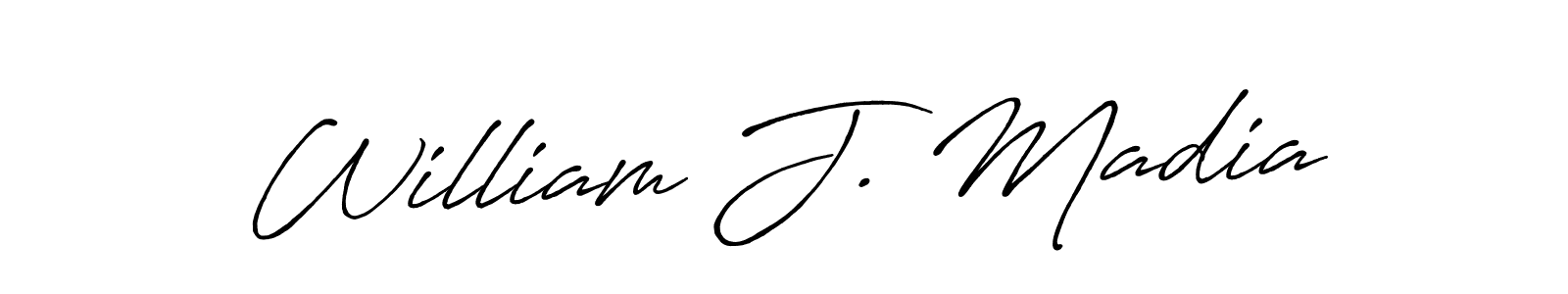 Once you've used our free online signature maker to create your best signature Antro_Vectra_Bolder style, it's time to enjoy all of the benefits that William J. Madia name signing documents. William J. Madia signature style 7 images and pictures png