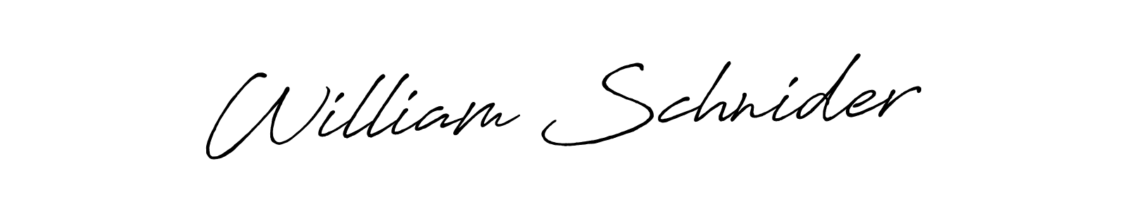 Make a beautiful signature design for name William Schnider. Use this online signature maker to create a handwritten signature for free. William Schnider signature style 7 images and pictures png