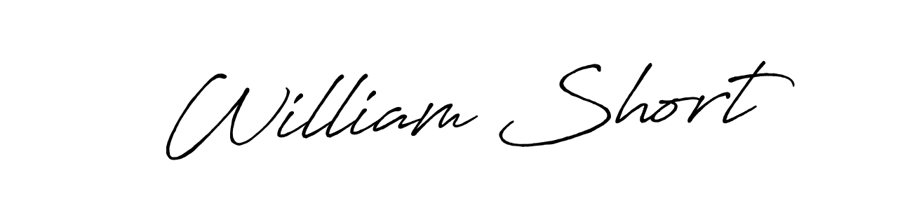 Make a beautiful signature design for name William Short. Use this online signature maker to create a handwritten signature for free. William Short signature style 7 images and pictures png
