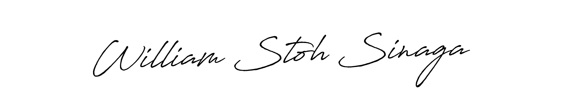 Once you've used our free online signature maker to create your best signature Antro_Vectra_Bolder style, it's time to enjoy all of the benefits that William Stoh Sinaga name signing documents. William Stoh Sinaga signature style 7 images and pictures png
