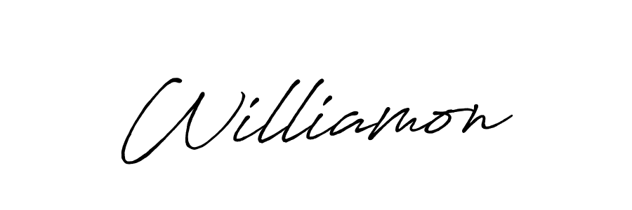 Antro_Vectra_Bolder is a professional signature style that is perfect for those who want to add a touch of class to their signature. It is also a great choice for those who want to make their signature more unique. Get Williamon name to fancy signature for free. Williamon signature style 7 images and pictures png