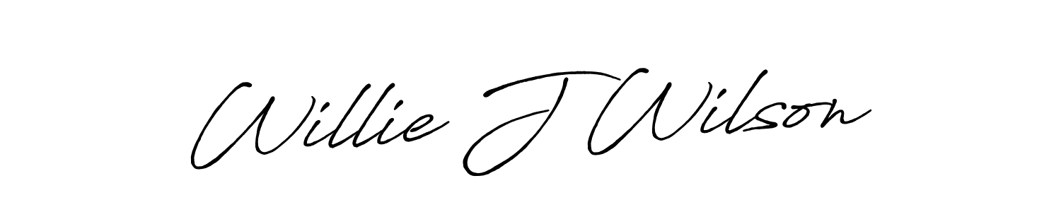 The best way (Antro_Vectra_Bolder) to make a short signature is to pick only two or three words in your name. The name Willie J Wilson include a total of six letters. For converting this name. Willie J Wilson signature style 7 images and pictures png