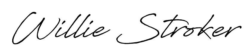 It looks like you need a new signature style for name Willie Stroker. Design unique handwritten (Antro_Vectra_Bolder) signature with our free signature maker in just a few clicks. Willie Stroker signature style 7 images and pictures png