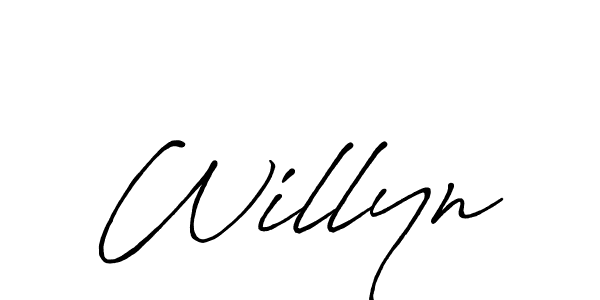 Once you've used our free online signature maker to create your best signature Antro_Vectra_Bolder style, it's time to enjoy all of the benefits that Willyn name signing documents. Willyn signature style 7 images and pictures png