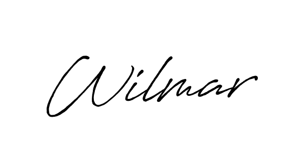 Also we have Wilmar name is the best signature style. Create professional handwritten signature collection using Antro_Vectra_Bolder autograph style. Wilmar signature style 7 images and pictures png