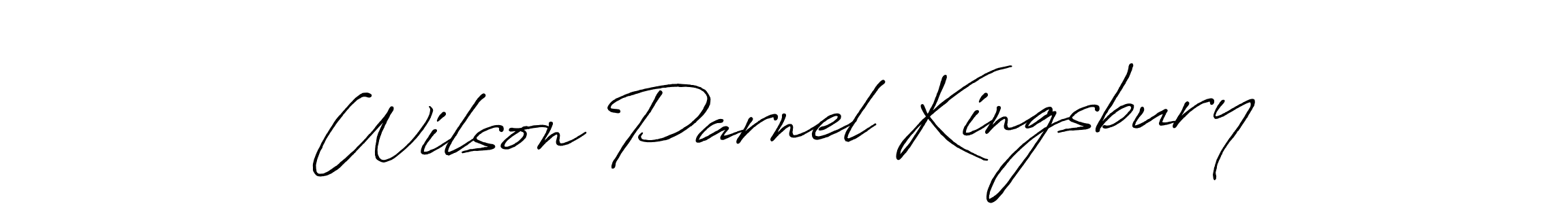 Best and Professional Signature Style for Wilson Parnel Kingsbury. Antro_Vectra_Bolder Best Signature Style Collection. Wilson Parnel Kingsbury signature style 7 images and pictures png