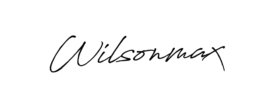 Antro_Vectra_Bolder is a professional signature style that is perfect for those who want to add a touch of class to their signature. It is also a great choice for those who want to make their signature more unique. Get Wilsonmax name to fancy signature for free. Wilsonmax signature style 7 images and pictures png