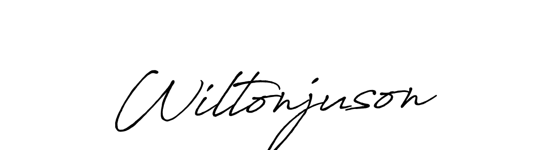 You should practise on your own different ways (Antro_Vectra_Bolder) to write your name (Wiltonjuson) in signature. don't let someone else do it for you. Wiltonjuson signature style 7 images and pictures png