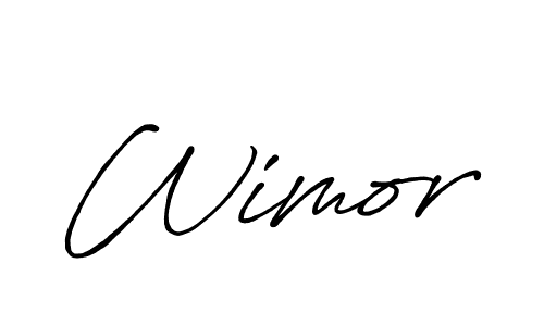 Best and Professional Signature Style for Wimor. Antro_Vectra_Bolder Best Signature Style Collection. Wimor signature style 7 images and pictures png