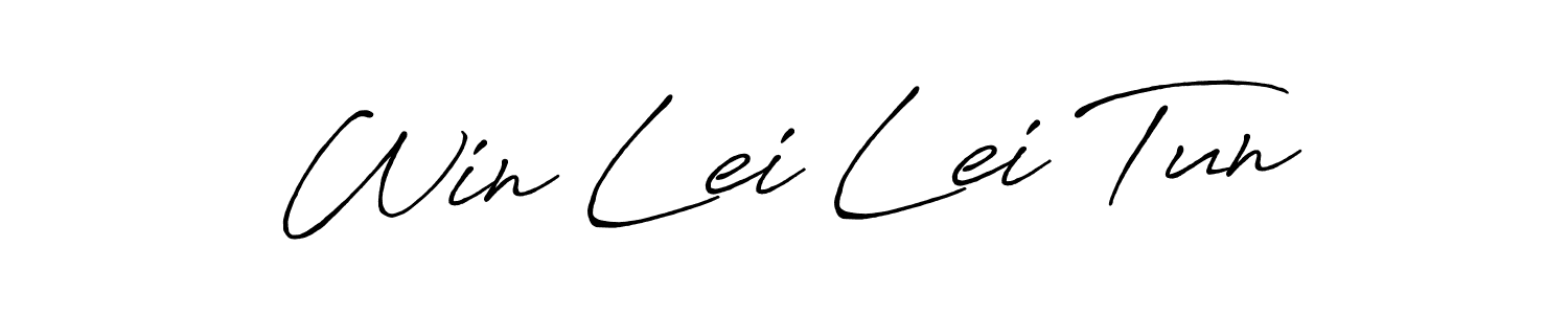 See photos of Win Lei Lei Tun official signature by Spectra . Check more albums & portfolios. Read reviews & check more about Antro_Vectra_Bolder font. Win Lei Lei Tun signature style 7 images and pictures png