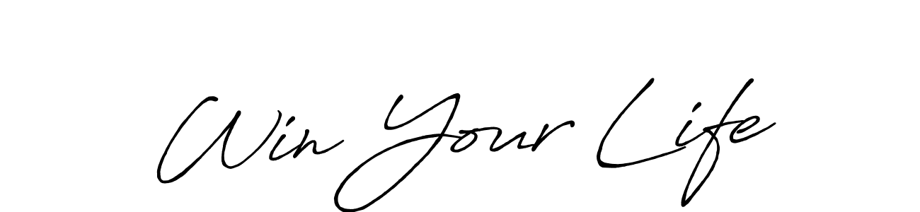 Here are the top 10 professional signature styles for the name Win Your Life. These are the best autograph styles you can use for your name. Win Your Life signature style 7 images and pictures png